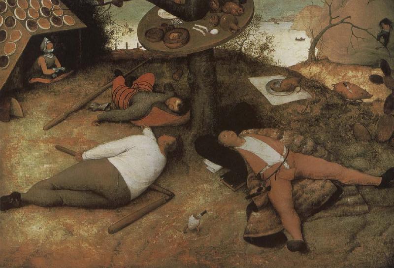 Pieter Bruegel Imagined paradise Sweden oil painting art